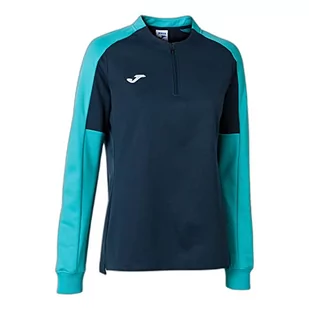 Joma Eco Championship bluza damska, granatowy/turkusowy fluorescencyjny, XL - Bluzy damskie - miniaturka - grafika 1