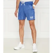 Spodenki męskie - EA7 Szorty | Regular Fit - miniaturka - grafika 1