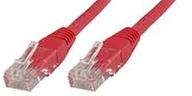 Patchcordy - MicroConnect RJ-45/RJ-45 kat.6 0.2m Czerwony UTP6002R - miniaturka - grafika 1