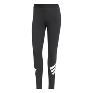 Legginsy - Legginsy treningowe damskie adidas FUTURE ICONS 3-STRIPES czarne JE0215 - miniaturka - grafika 1