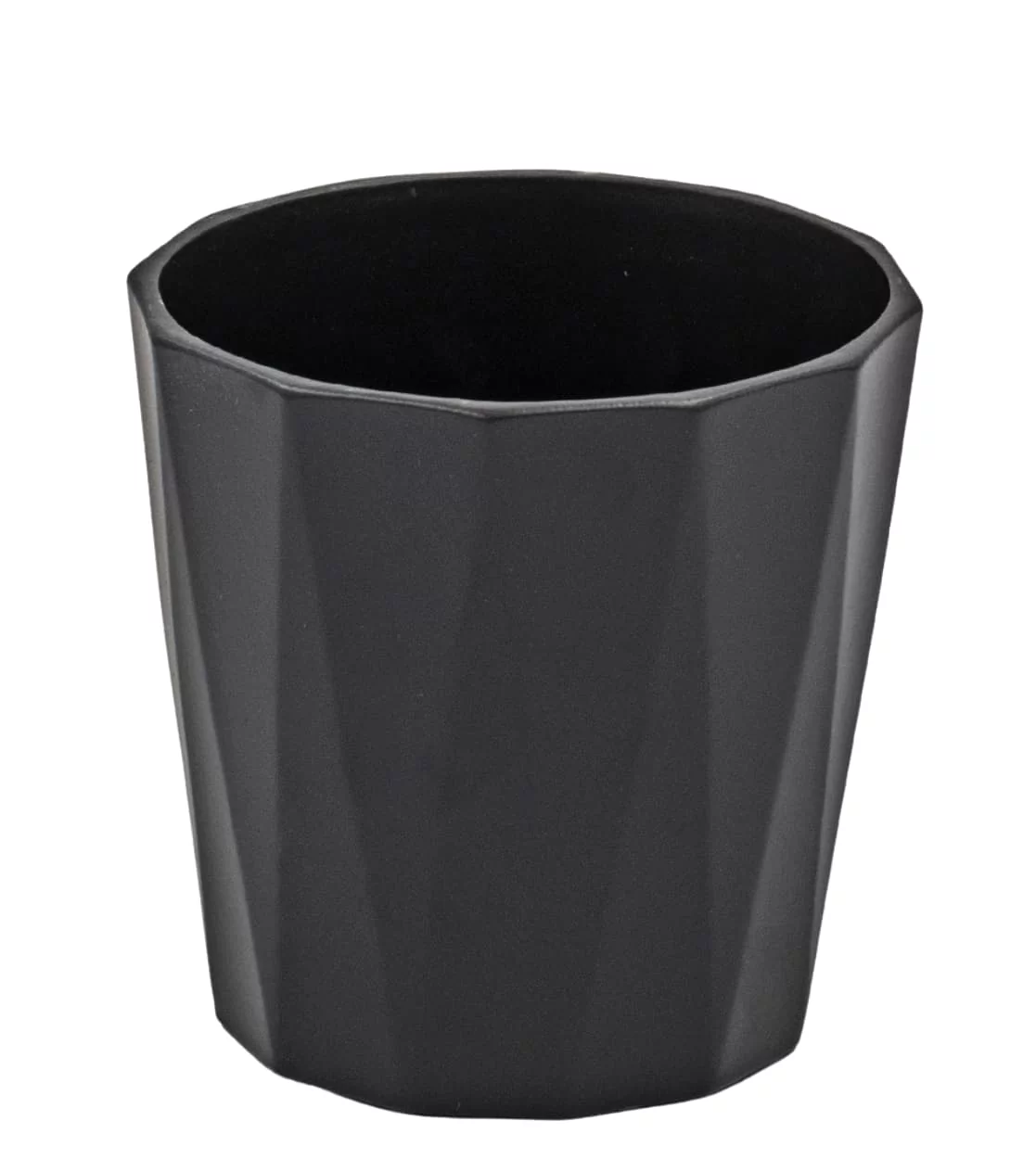 Osłonka ceramiczna FLORES czarna 13,5 cm