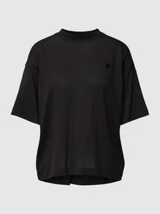 T-shirt z obniżonymi ramionami - Koszulki i topy damskie - miniaturka - grafika 1