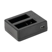 Akcesoria do kamer sportowych - Ładowarka baterii do kamer sportowych KM0291/KM0292 - miniaturka - grafika 1