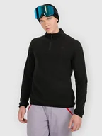 Pozostała odzież narciarska - Bielizna termiczna polarowa (góra) męska 4F 4FRAW25UFLEM082-20S Czarny XXL - miniaturka - grafika 1