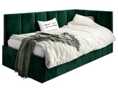 Stelaże pod materac - Zielone łóżko młodzieżowe z podnoszonym stelażem 90x200 P0-E37 - miniaturka - grafika 1