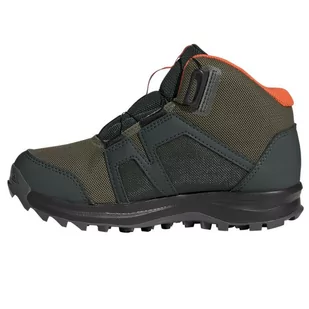 Buty adidas Terrex Boa Mid Rain.Rdy Jr (kolor Zielony, rozmiar 36 2/3) - Buty trekkingowe damskie - miniaturka - grafika 2