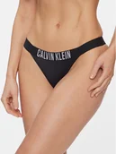 Stroje kąpielowe - Calvin Klein Swimwear Dół od bikini Brazilian KW0KW01984 Czarny - miniaturka - grafika 1