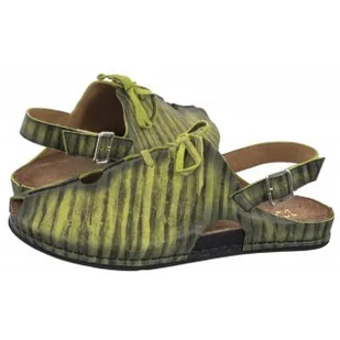 Sandały Zielone/Czarne 06418-09/00-6 (MA1190-b) Maciejka - Sandały damskie - miniaturka - grafika 1