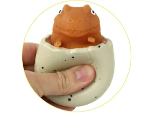 Zabawka Antystresowa Dinozaur W Jajku Gniotek Squishy - Figurki dla dzieci - miniaturka - grafika 3