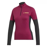 Bluzy damskie - adidas Damska bluza Agravic Xc, Powber, S - miniaturka - grafika 1