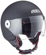 Kaski motocyklowe - NZI Kask Vintage 3, bez płci, czarny matowy, L - miniaturka - grafika 1