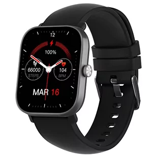 Abyx Fit Ozone 3 Czarny - Smartwatch - miniaturka - grafika 1