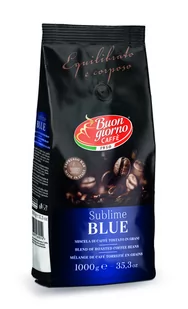 Caffe Buon Giorno Sublime BLU 1kg Włoska Kawa Ziarnista / Caffe BuonGiorno - Kawa - miniaturka - grafika 1