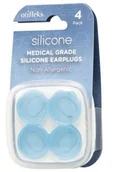 Ochronniki słuchu - OTIFLEKS Silicone sylikonowe zatyczki do uszu 4 sztuki - miniaturka - grafika 1