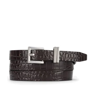 Pasek Gino Rossi BLYL23004 Brązowy - Paski - miniaturka - grafika 1