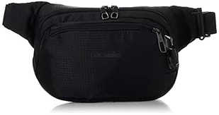 Pacsafe Vibe 100 – torba biodrowa antykradzieżowa, ochrona przed kradzieżą, torba na ramię, Czarny / Jet Black, 0, nowoczesny - Torebki damskie - miniaturka - grafika 1