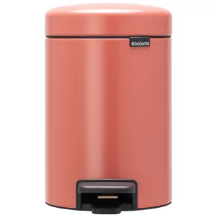 Brabantia Kosz na śmieci pedałowy NewIcon 3l łososiowy 304286 - Kosze na śmieci - miniaturka - grafika 1