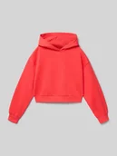 Bluzy dla dziewczynek - Bluza z kapturem o luźnym kroju z mieszanki bawełny - miniaturka - grafika 1