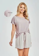 Piżamy damskie - Taro Piżama Marcella 3516 XL Szary - miniaturka - grafika 1