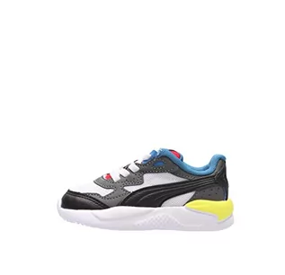 Buty dla dziewczynek - PUMA Unisex dziecięce tenisówki rentgenowskie Speed Ac Inf, Biały czarny Dk Shadow V niebieski - 26 EU - grafika 1