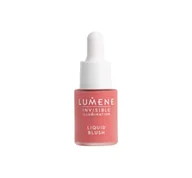 Róże do policzków - LUMENE - KAUNIS - INVISIBLE ILLUMINATION - LIQUID BLUSH - Płynny róż z serum - Bright Bloom - 15 ml - miniaturka - grafika 1