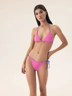 Stroje kąpielowe - Dół bikini Ibiza Bloovii różowy, niebieski M - miniaturka - grafika 1