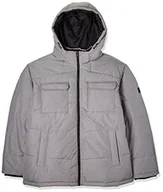 Garnitury - JACK&JONES PLUS Męska kamizelka Jjbrady Puffer Ps Down Vest, jasnoszary melanżowy, 5XL - miniaturka - grafika 1