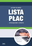 E-booki - prawo - Lista płac. Sporządzanie i korekta - miniaturka - grafika 1