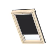 Rolety - Roleta zaciemniająca do okna dachowego DKL MK08 3009S Czarna 78 x 140 cm Velux - miniaturka - grafika 1
