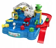 Zabawki interaktywne dla dzieci - INTERAKTYWNY TOR PRZESZKÓD SAMOCHODOWY PARKING WYŚCIGI prezent - miniaturka - grafika 1