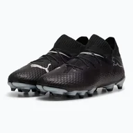 Piłka nożna - Buty piłkarskie dziecięce PUMA Future 7 Pro FG/AG Jr puma black/puma silver WYSYŁKA W 24H 30 DNI NA ZWROT - miniaturka - grafika 1