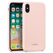 Etui i futerały do telefonów - moVear Etui moVear silkyCase + Szkło Hartowane 2.5D | Zestaw do iPhone X/Xs A0IPXCSC0PPCPP - miniaturka - grafika 1