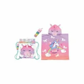 Okrycia kąpielowe dla dzieci - Ręcznik plażowy w plecaczku, jednorożec - miniaturka - grafika 1