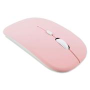 Myszki - Myszka mysz bezprzewodowa komputerowa Alogy Mouse Bluetooth do laptopa tabletu Różowa - miniaturka - grafika 1