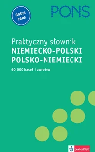 Praktyczny słownik polsko-niemiecki, niemiecko-polski - Książki do nauki języka niemieckiego - miniaturka - grafika 1