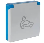 Gniazdka elektryczne - Efapel gniazdo do ładowania pojazdów elektrycznych p/t IP65 szary 81112 wallbox - miniaturka - grafika 1