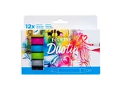 Farby i media malarskie - Markery Ecoline DUO TIP set 12 Basic - miniaturka - grafika 1