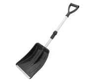 Pędzle i wałki - Teleskopowa łopata do śniegu czarno/szara - miniaturka - grafika 1