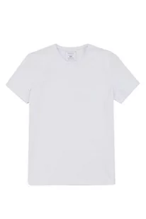 DeFacto Męski T-shirt z dzianiny z dzianiny dla mężczyzn (biały, L), biały, L - Koszulki męskie - miniaturka - grafika 1