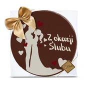 Batoniki - Torcik Wedlowski® okazjonalny "Z okazji ślubu" 235 g E.Wedel - miniaturka - grafika 1