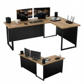 Biurka dla dzieci - Biurko Gamingowe Dla Gracza Narozne 36mm Blenda - miniaturka - grafika 1