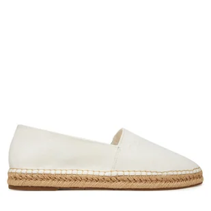 Espadryle Calvin Klein Espadrille Cv Logo HM0HM01808 Biały - Espadryle męskie - miniaturka - grafika 1