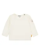 Kaftaniki dla niemowląt - Steiff Koszulka w kolorze kremowym - miniaturka - grafika 1