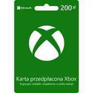 Kody i doładowania cyfrowe - Microsoft Kod podarunkowy Xbox 200 PLN - miniaturka - grafika 1