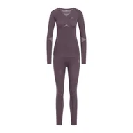 Pozostała odzież narciarska - Komplet bielizny termoaktywnej damskiej ODLO Fundamentals Performance Warm - miniaturka - grafika 1