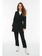 Swetry damskie - trendyol 2-częściowy zestaw w kolorze czarnym - miniaturka - grafika 1