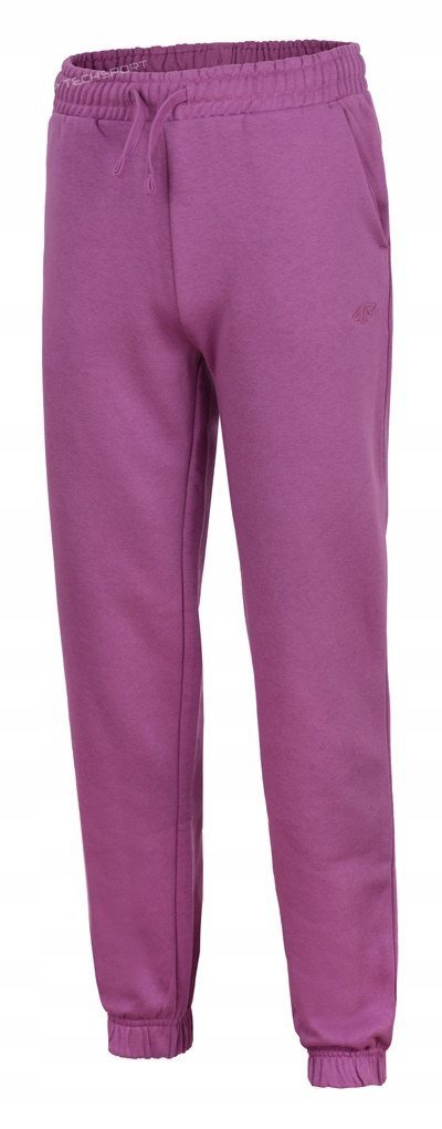 4F OCIEPLANE DZIEWCZÄCE SPODNIE DRESOWE DRESY BAWEĹNA JOGGERY / rozm 134