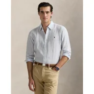 Koszule męskie - POLO RALPH LAUREN Lniana koszula Custom fit - miniaturka - grafika 1