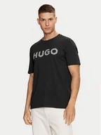 Koszulki męskie - Hugo T-Shirt Dulivio_U243 50519724 Czarny Regular Fit - miniaturka - grafika 1