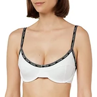Biustonosze - Calvin Klein Damskie biustonosze balkonowe z uwem, Pvh Classic White, 105D - miniaturka - grafika 1